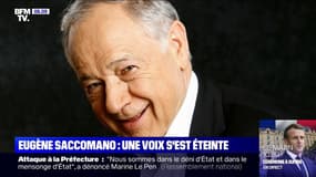 Eugène Saccomano, immense voix du football, est mort lundi à l'âge de 83 ans