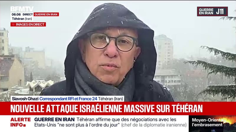 Guerre au Moyen-Orient: nouvelle attaque israélienne massive sur Téhéran