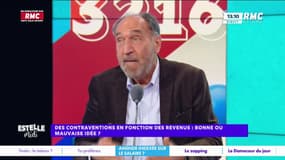 Des contraventions en fonction des revenus : "Je suis scandalisé", s'indigne Robert Sebbag