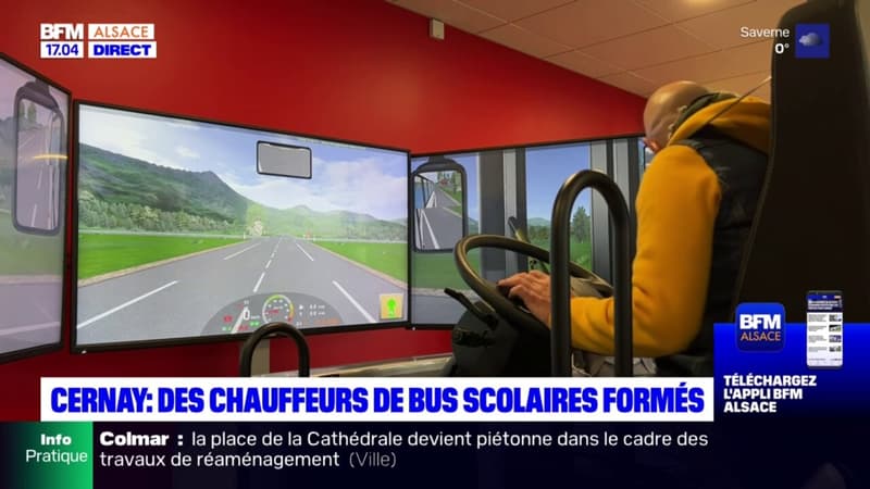 Cernay: des chauffeurs de bus scolaires formés