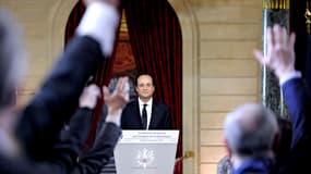 La dernière conférence de François Hollande à l'Elysée date du 14 janvier.