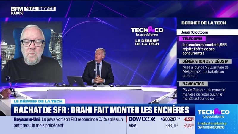 Rachat de SFR : Drahi fait monter les enchÃ¨res - 16/10