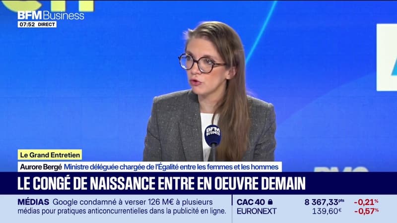 Le congé de naissance se déploie demain
