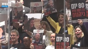 Des familles d'otages perturbent un discours de Benjamin Netanyahu le 25 décembre 2023