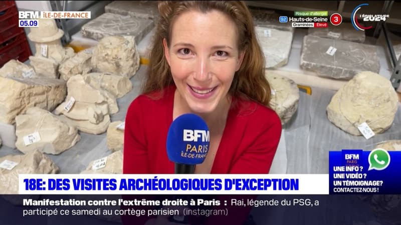 A la découverte de la réserve archéologique de Paris !
