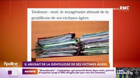Il abusait de la gentillesse de ses victimes âgées 