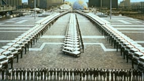 Les salariés de l'entreprise en 1973.