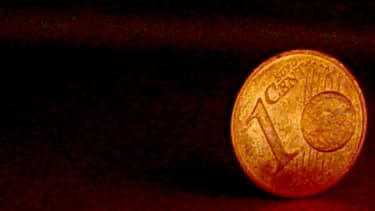 Une pièce d'un centime Image d'illustration
