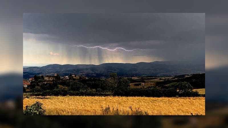 Pluies, grêle, éclairs... Les images des orages qui ont balayé la France ce dimanche