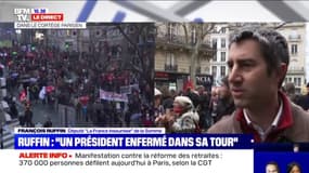 Selon François Ruffin (FI), Emmanuel Macron est "enfermé dans sa tour"