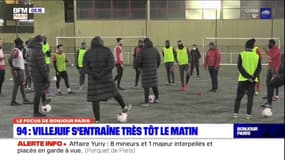 Val-de-Marne: les joueurs de Villejuif s'entraînent très tôt le matin pour respecter le couvre-feu