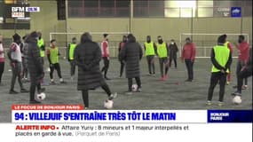 Val-de-Marne: les joueurs de Villejuif s'entraînent très tôt le matin pour respecter le couvre-feu