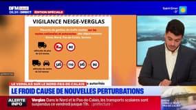 Verglas dans le Nord-Pas-de-Calais: le froid cause de nouvelles perturbations