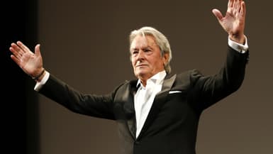 Alain Delon, le 25 mai 2013 au festival de Cannes.