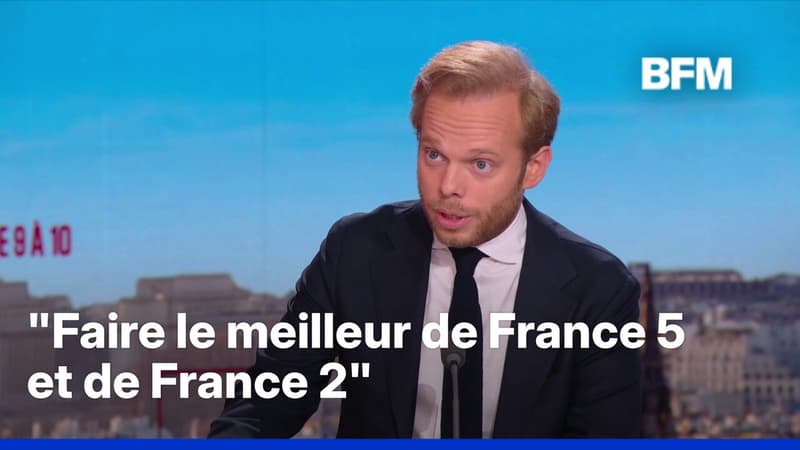 Audiovisuel public: Charles Alloncle (UDR) explique pourquoi il préconise de fusionner France 5 et France 2