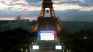 Un écran géant va être installé au Champ de Mars dimanche, comme en 2016 pour l'Euro de football.