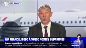 Air France: 8 000 à 10 000 postes supprimés - 18/06