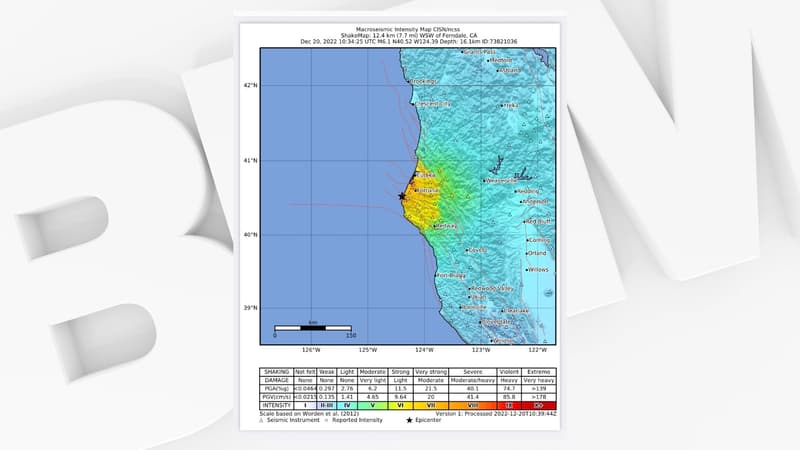 États-Unis: au moins deux morts après un séisme en Californie