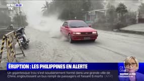 Les images des villes recouvertes de cendres et des évacuations aux Philippines après le réveil du volcan Taal