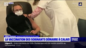 Calais: la campagne de vaccination des soignants a débuté 