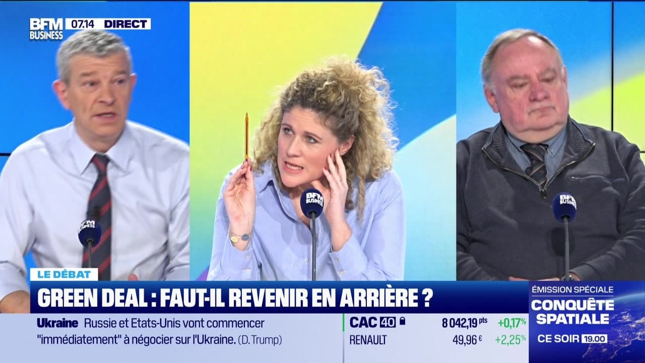 Nicolas doze face à jean-marc daniel : green deal, faut-il revenir en arrière? - 13/02
