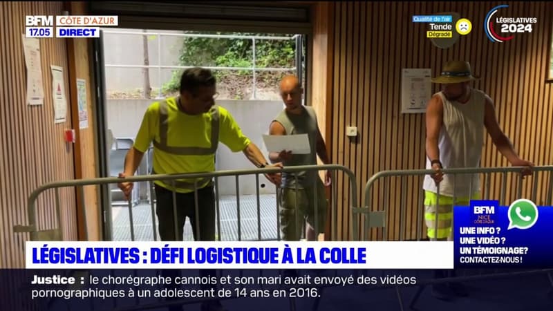 Législatives: à La Colle-sur-Loup l'organisation des élections n'est pas simple