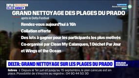 Delta Festival: un grand nettoyage organisé ce lundi après-midi sur les plages du Prado