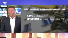 Immobilier: les taux continuent de baisser - 08/01