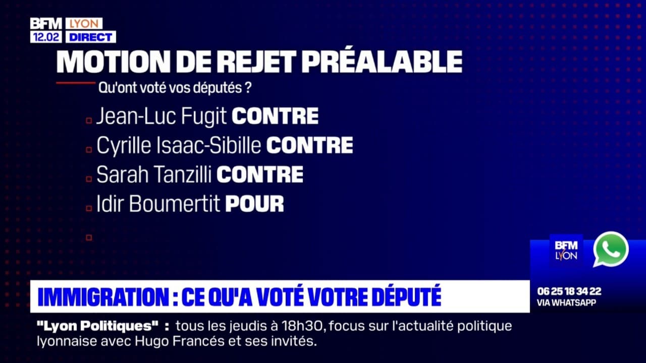 Loi Immigration Ce Qua Voté Votre Député 7903