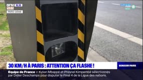 30 km/h à Paris: de nombreux automobilistes se font flasher