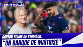 XV de France : Carton rouge de Ntamack, Charvet pointe "un manque de maîtrise"