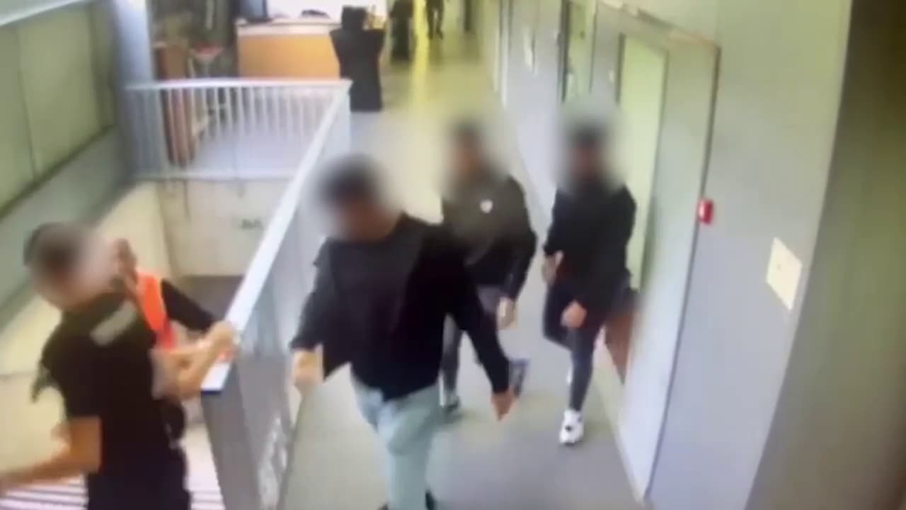 Les images de surveillance lors de ACA-OM, le 3 juin Les images de surveillance lors de ACA-OM, le 3 juin