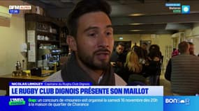 Alpes-de-Haute-Provence: le rugby club dignois présente son nouveau maillot 