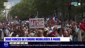 Manifestations contre le pass sanitaire : 3 000 forces de l'ordre mobilisées à Paris ce samedi