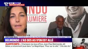 Cristiana Reali à propos de Jean-Paul Belmondo: "Il aimait ce métier pour les bonnes raisons"