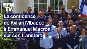 "C'est ce soir": la confidence de Mbappé à Macron sur son transfert au Real Madrid