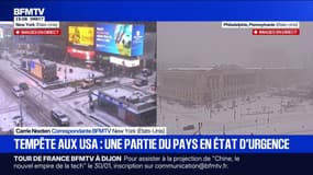 Tempête aux États-Unis: une partie du pays placée en état d'urgence