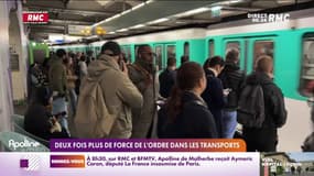 Deux fois plus de force de l'ordre dans les transports 
