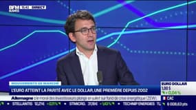 Aymeric Gastaldi (Edmond de Rothschild) : L'euro atteint la parité avec le dollar, une première depuis 2002 - 12/07