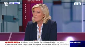 Marine Le Pen: "J'ai assisté à des débats lunaires" sur le secret de la confession