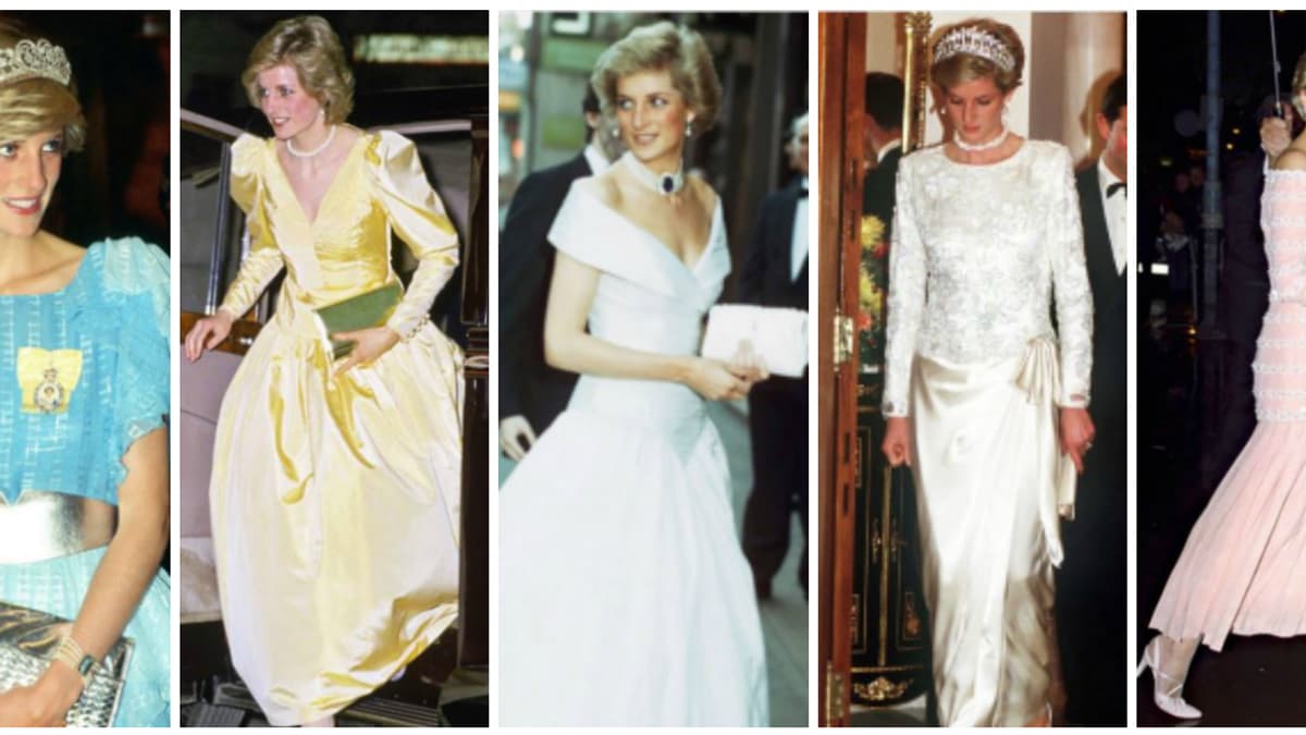 Diana et ses robes de princesse