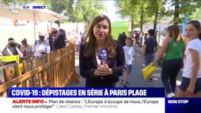 Covid-19: des dépistages organisés à Paris Plage