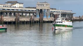 Un bateau de pêche début juin 2025 à Boulogne-sur-Mer (Pas-de-Calais). 