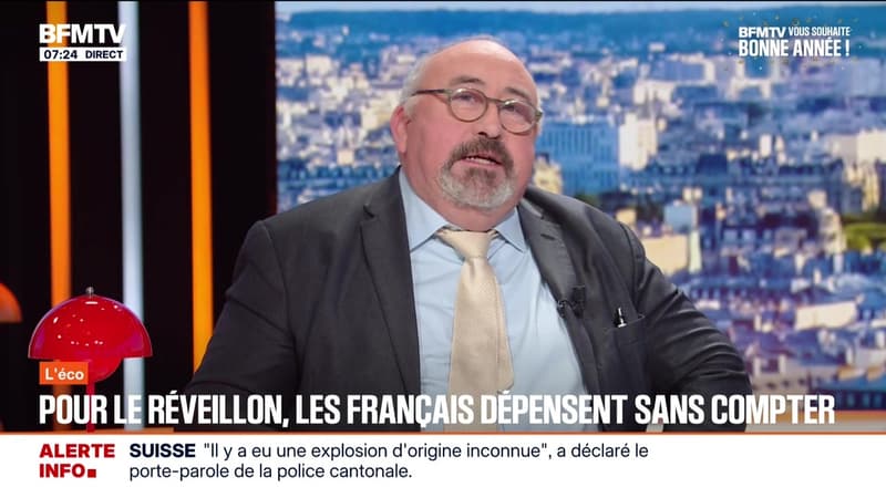 BFM éco : Pour le réveillon, les Français dépensent sans compter - 01/01
