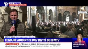 Pour le maire adjoint de Lviv, "aucune ville ukrainienne n'est épargnée" par l'invasion russe 