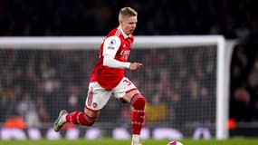 Oleksandr Zinchenko lors du match Arsenal-Southampton (3-3), le 21 avril 2023