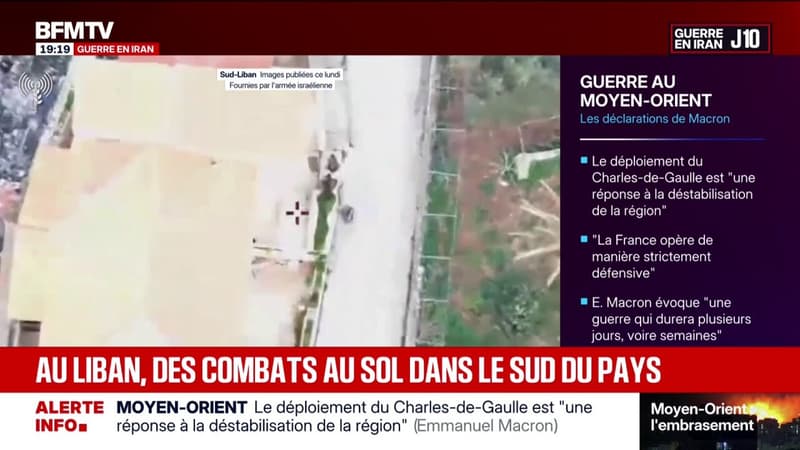Les images des combats au sol dans le sud du Liban