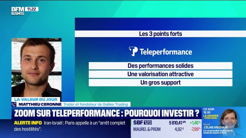 La valeur du jour : Zoom sur Teleperformance, pourquoi investir ? 24/06