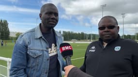 L'entraîneur et le père de Kafang (FC Longjumeau) 