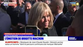 Obsèques de Jean-Claude Gaudin: Brigitte Macron présente à la cérémonie
